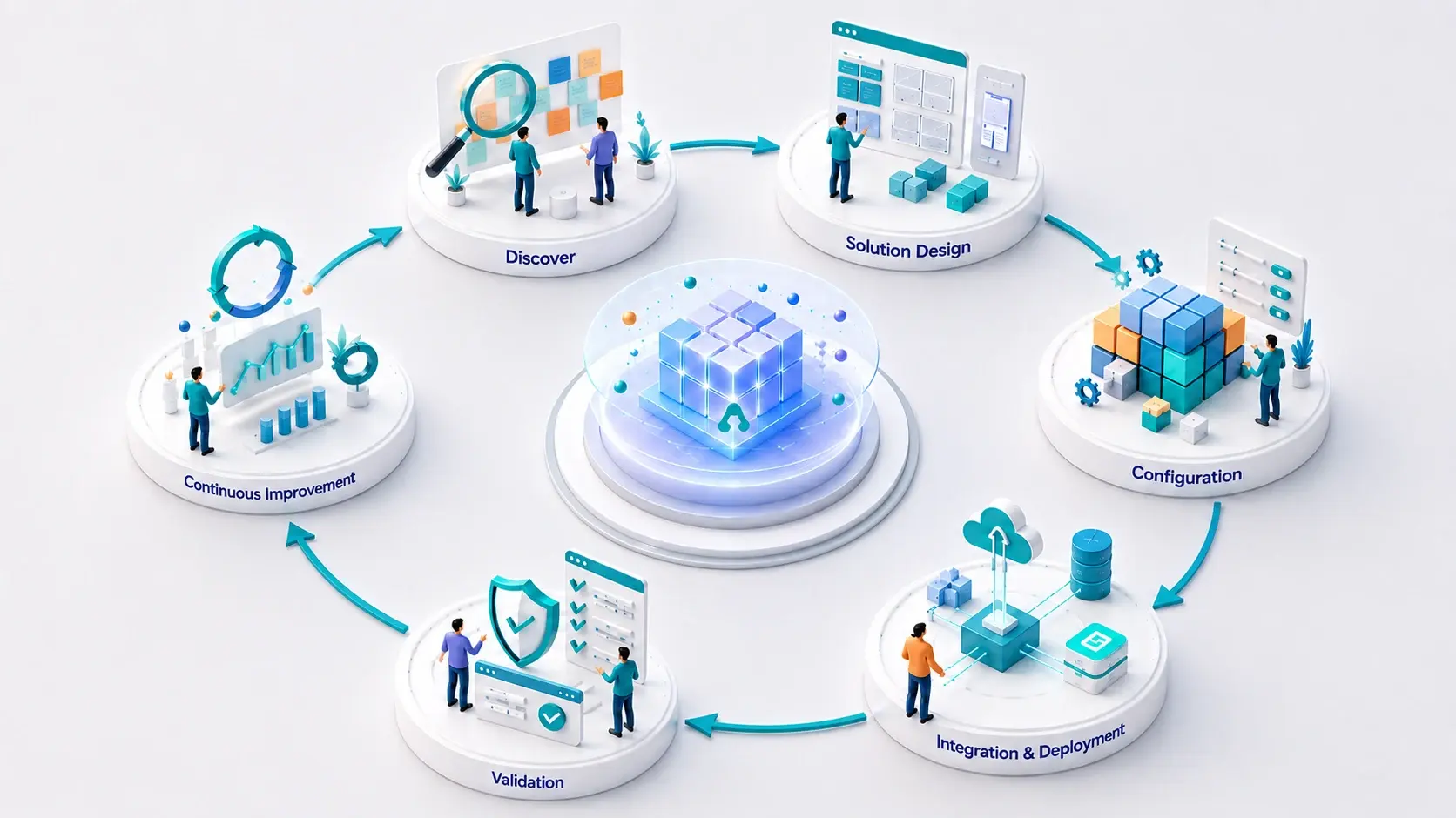 Aveniq solutions in practice across connected workflows and operational platforms