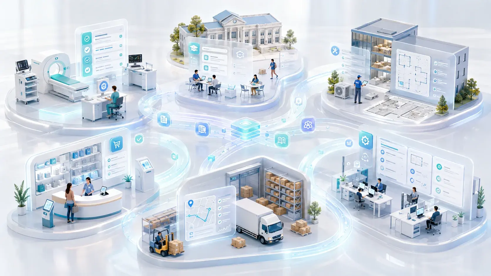 Operational technology adaptable across different industries and business environments